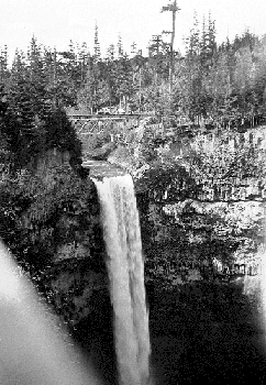 BC Archives # I-57599, Brandywine Falls showing PGE Bridge