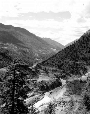 BC Archives # I-22304, Mouth of Bridge River (Xwisten) at Sxetl (Bridge River Fishing Grounds), Lillooet BC