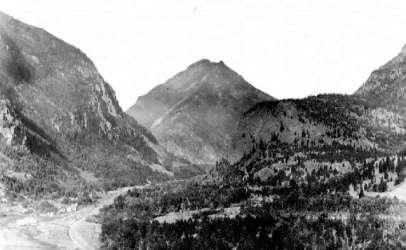 BC Archives # G-05379, "Lillooet, Highway to the Cascades", 1920s