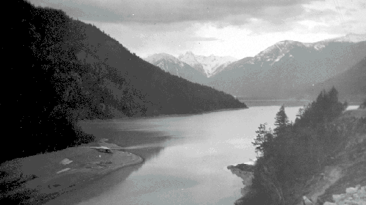 BC Archives # C-00917, South End of Lillooet Lake, nr. Pemberton, 1957, photog. unknown