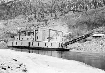 BC Archives #  A-03535 Lillooet, Gold Dredge Bliss No. 1