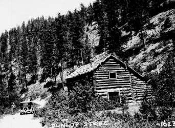 Dunlop's Store in Bridge River Valley, 1930s