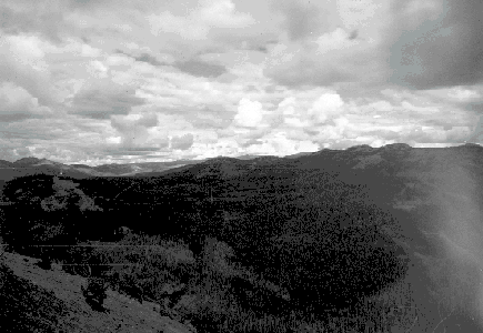 BC Archives # I-64489, Survey photograph is Tyaughton Creek area