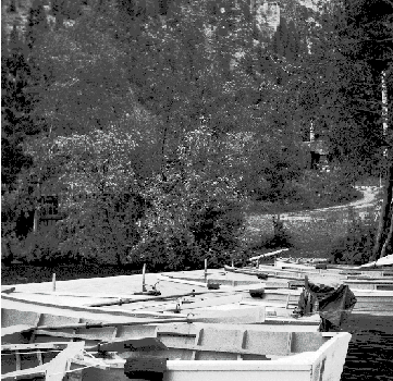 BC Archives # NA-12028, rental boats at Pavilion Lake