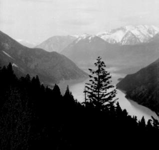 View of Seton Lake from Mission Mtn Road