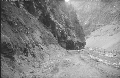 "The Overhang" in Bridge River Canyon, Photo Andy Cleven