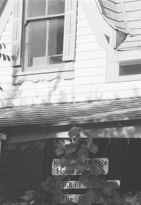 Detail of Miyazaki House (Phair House), Main Street Lillooet BC Photo: Mike Cleven