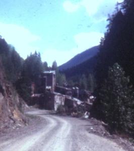 Entrance to Pioneer Mine, BC