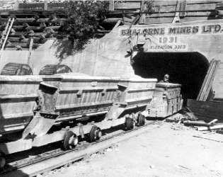 Bralorne Mine main portal
