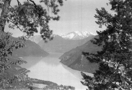 View of Shalalth from Mission Mtn Road